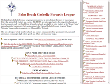 Tablet Screenshot of pbcfl.net